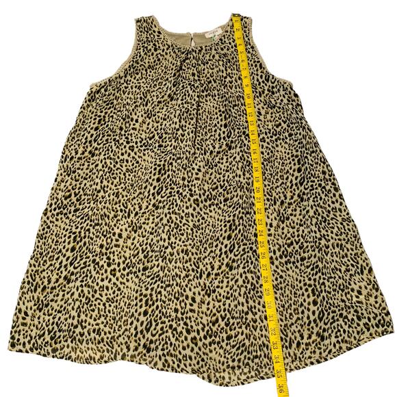 UMGEE NWT Dress L Tank Sleeveless Animal Print Leopard Boho Classic - Picture 5 of 8